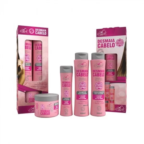 Kit Capilar Desmaia Cabelo (4 itens)